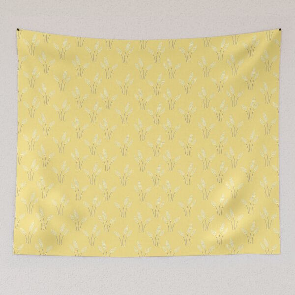 Item preview, Yellow white Dotted Floral Flower pattern designed and sold by Nicola-Rowe.