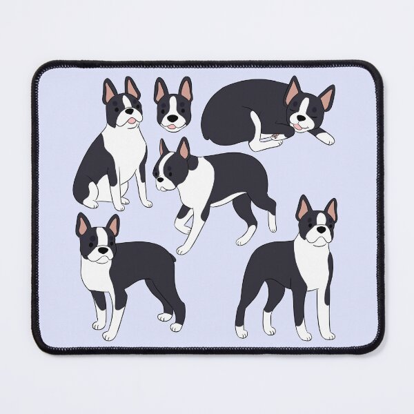 Item preview, Cute boston terrier pattern designed and sold by Yaragold.