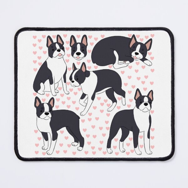 Item preview, Cute boston terrier pattern designed and sold by Yaragold.