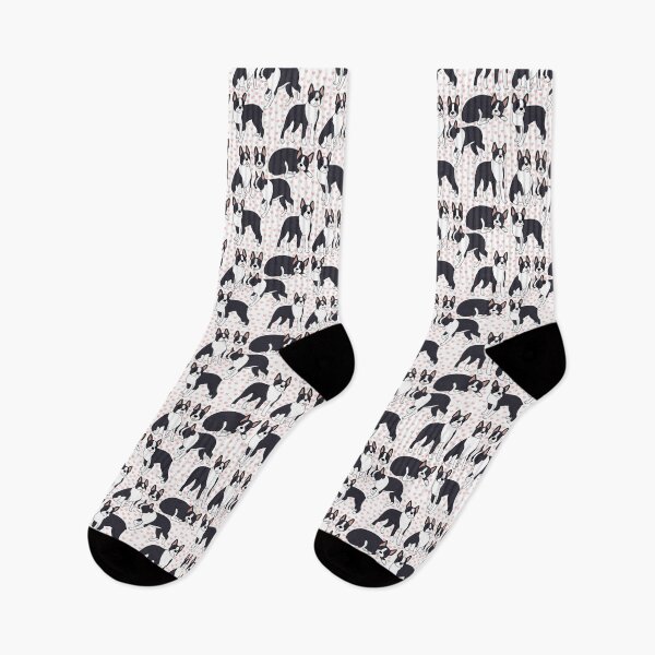 Item preview, Cute boston terrier pattern  designed and sold by Yaragold.