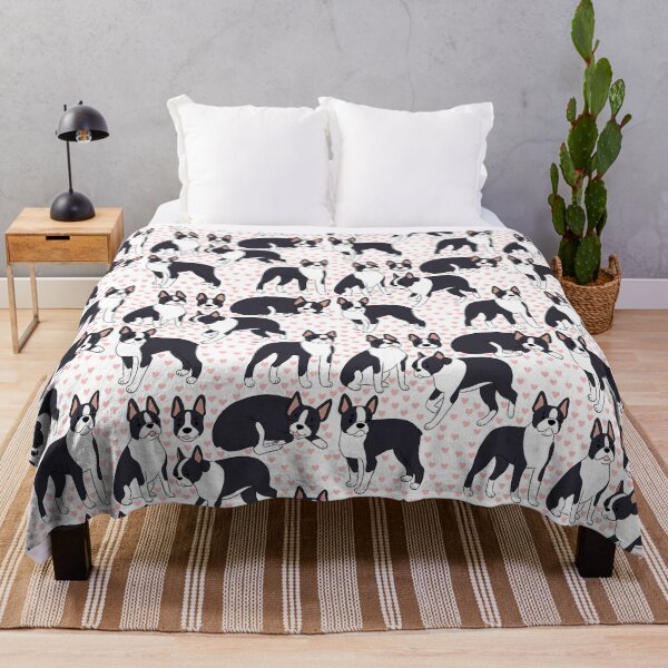 Item preview, Cute boston terrier pattern  designed and sold by Yaragold.