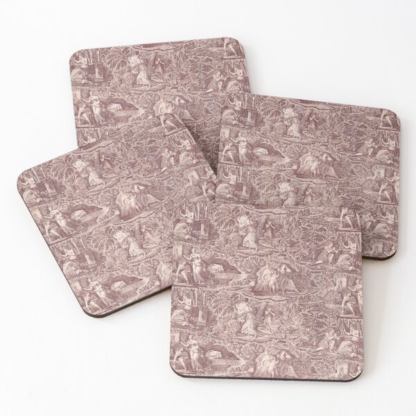 Item preview, Toile de Jouy - Family Life designed and sold by SorryFrog.