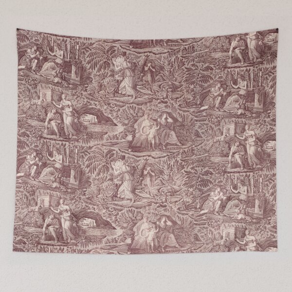 Item preview, Toile de Jouy - Family Life designed and sold by SorryFrog.