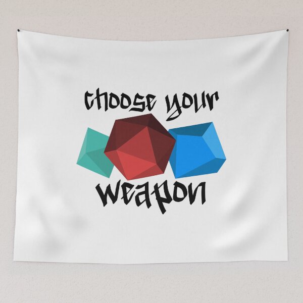 Item preview, Choose your weapon! designed and sold by Gee666.