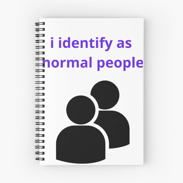 Item preview, i identify as normal people designed and sold by mredatshop.