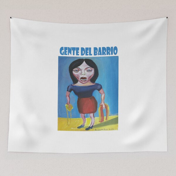 Item preview, The brunette girl, people from the neighborhood designed and sold by Diego Manuel Rodriguez.