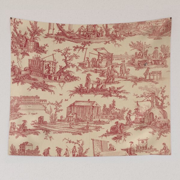 Item preview, Toile de Jouy - Industry designed and sold by SorryFrog.