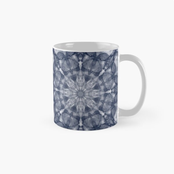 Item preview,  Grey blue ink pattern designed and sold by coloryourwings.