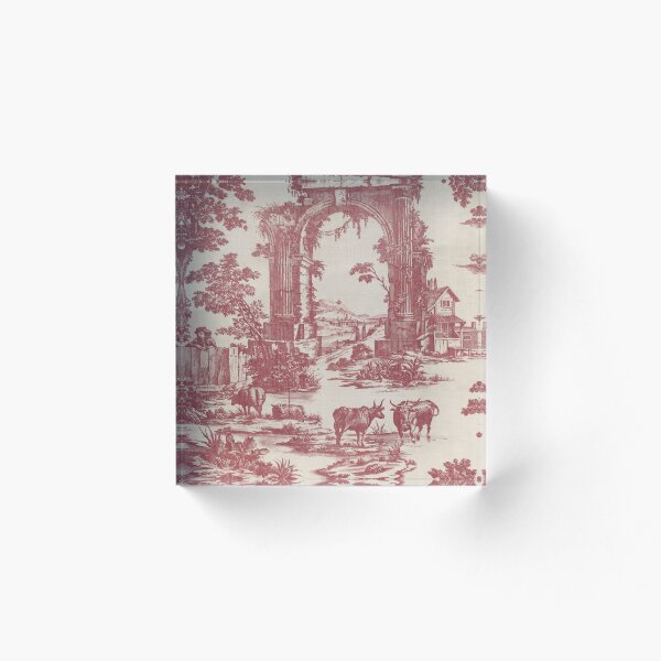 Item preview, Toile de Jouy - Rural Life designed and sold by SorryFrog.