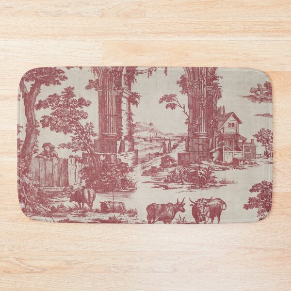 Item preview, Toile de Jouy - Rural Life designed and sold by SorryFrog.