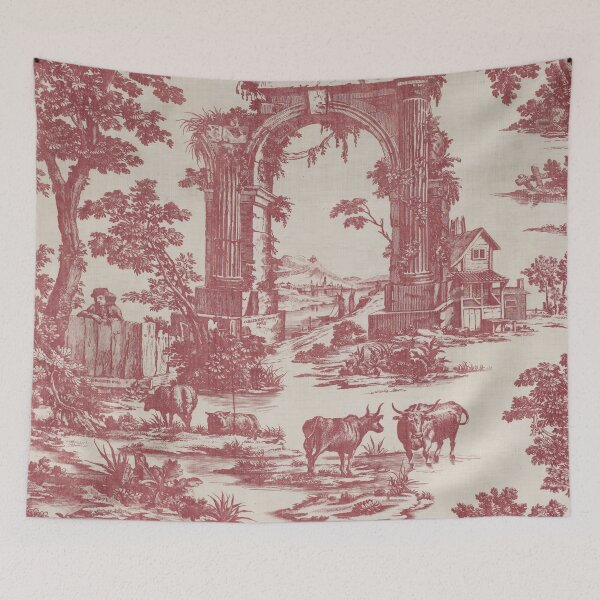 Item preview, Toile de Jouy - Rural Life designed and sold by SorryFrog.