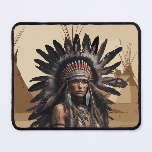 Item preview, Native American Warriors - Hero of the Tribe designed and sold by JHANL.