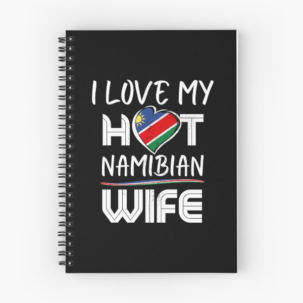 Item preview, I Love My Hot Namibian Wife Namibia Husband designed and sold by Furahisha.