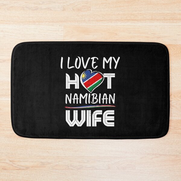 Item preview, I Love My Hot Namibian Wife Namibia Husband designed and sold by Furahisha.
