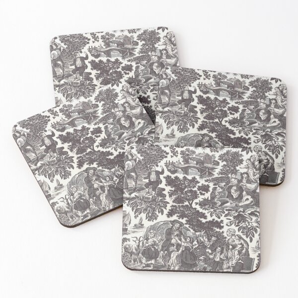 Item preview, Toile de Jouy - Family History designed and sold by SorryFrog.