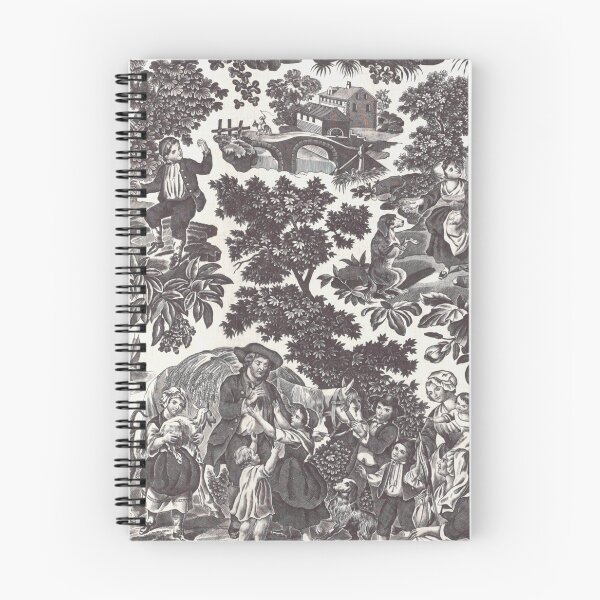 Item preview, Toile de Jouy - Family History designed and sold by SorryFrog.