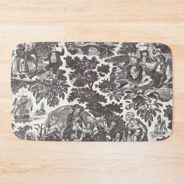 Item preview, Toile de Jouy - Family History designed and sold by SorryFrog.