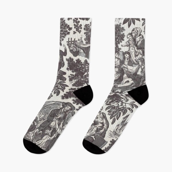 Item preview, Toile de Jouy - Family History designed and sold by SorryFrog.