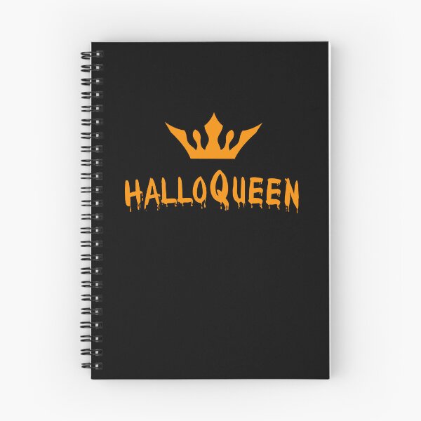 Item preview, HalloQueen the Queen of the halloween night (in pumpkin orange color) designed and sold by EmeraldeaArt.