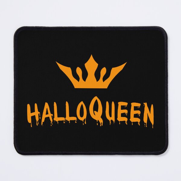 Item preview, HalloQueen the Queen of the halloween night (in pumpkin orange color) designed and sold by EmeraldeaArt.