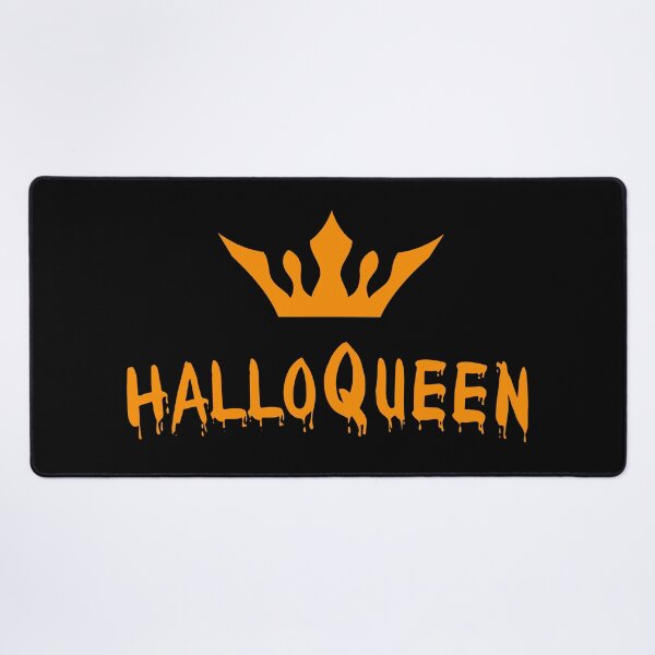 Item preview, HalloQueen the Queen of the halloween night (in pumpkin orange color) designed and sold by EmeraldeaArt.
