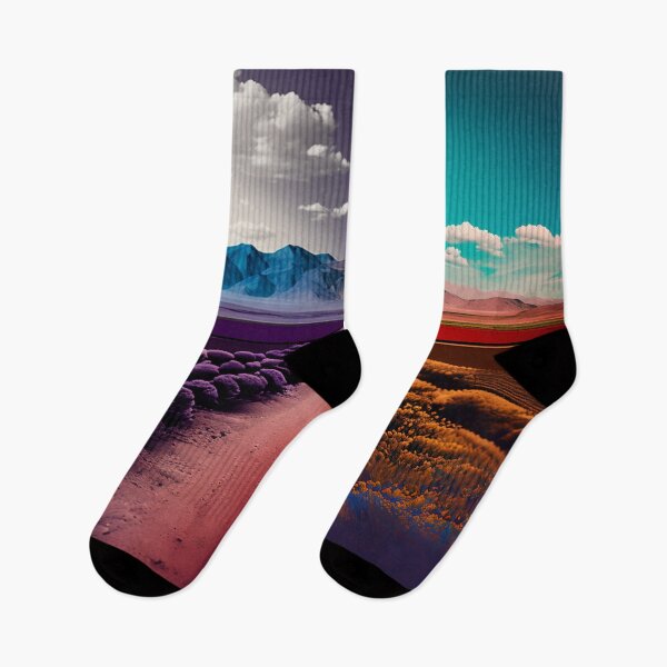 Item preview, colorful landscape designed and sold by Art91design.