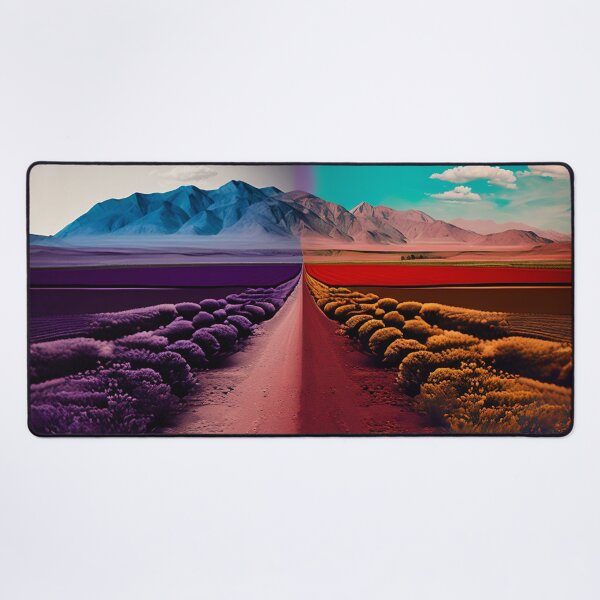 Item preview, colorful landscape designed and sold by Art91design.