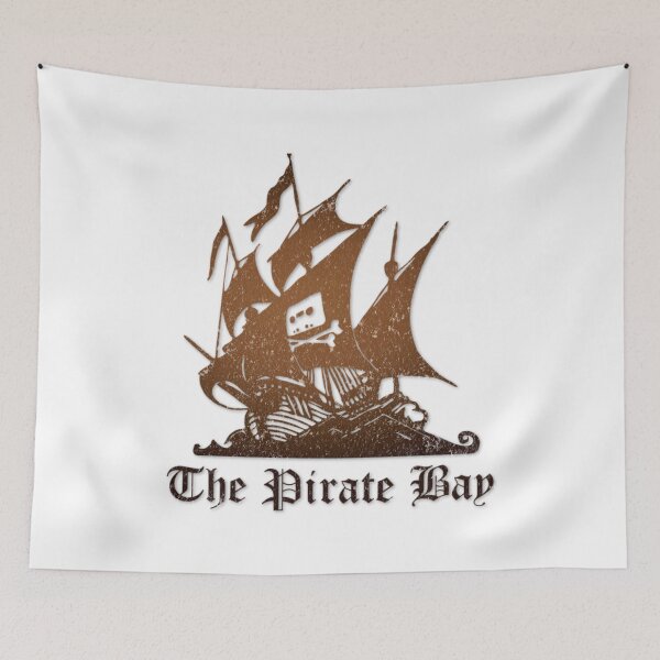 Item preview, The Pirate Bay Vintage Logo designed and sold by RetroLab64.