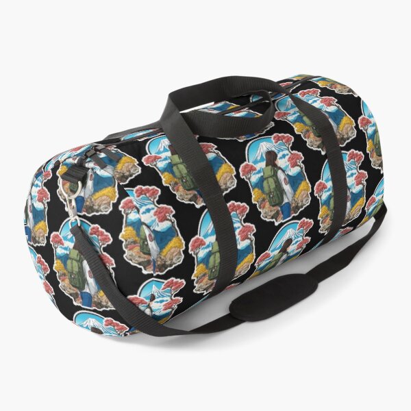 Item preview, Backpacker Girl Hiking on Beautiful Mount Fuji Japan designed and sold by Ridiculam Toga.