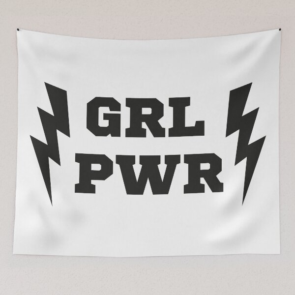 Item preview, GRL PWR BOLT - GIRL POWER FEMINIST SHIRT - FEMINISM - Girl Power Shirt - Feminist Shirt - Teen Girl Gift designed and sold by milibadic.