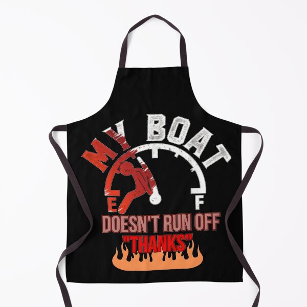 Item preview, Copy of   MY BOAT DOESN'T RUN ON THANKS designed and sold by GalaxyGraffiti.
