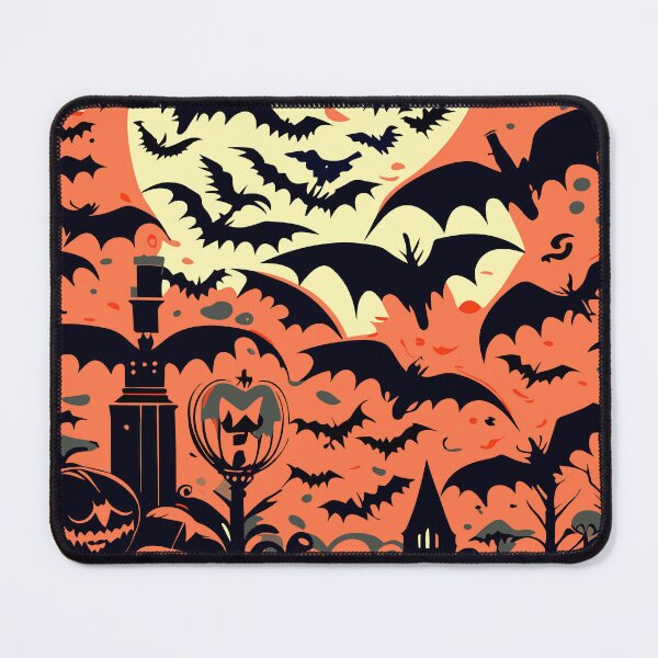 Item preview, Vintage Halloween Bat pattern designed and sold by ValentinaHramov.