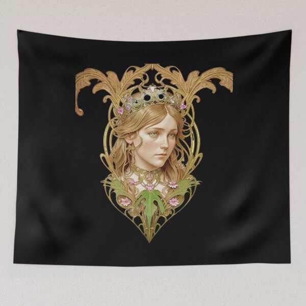 Item preview, Art Nouveau  Diva antique Vintage Art Alphonse Mucha designed and sold by artelligens.