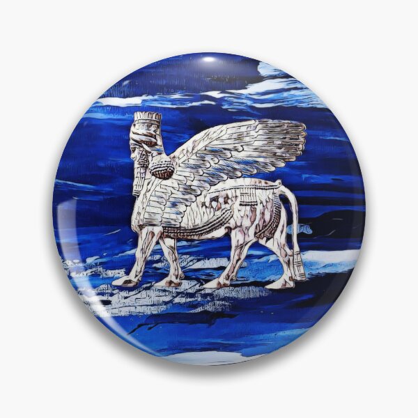 Item preview, Assyrian Winged Bull ( Lamassu ) designed and sold by doniainart.
