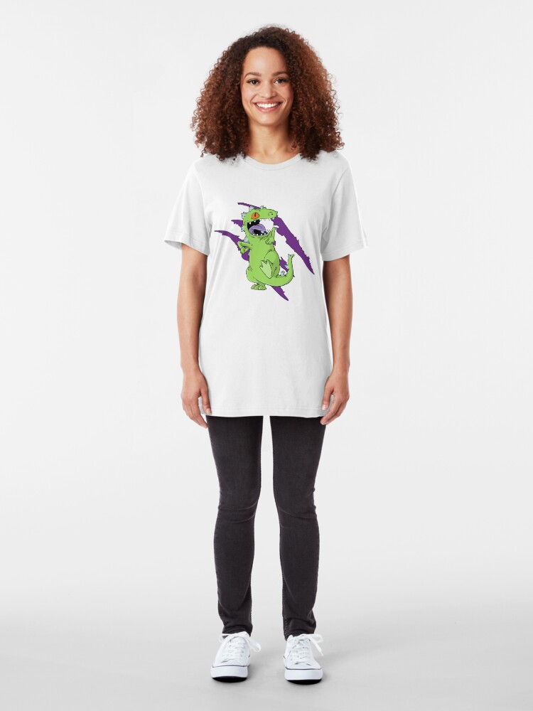 Vista alternativa de Camiseta ajustada Reptar