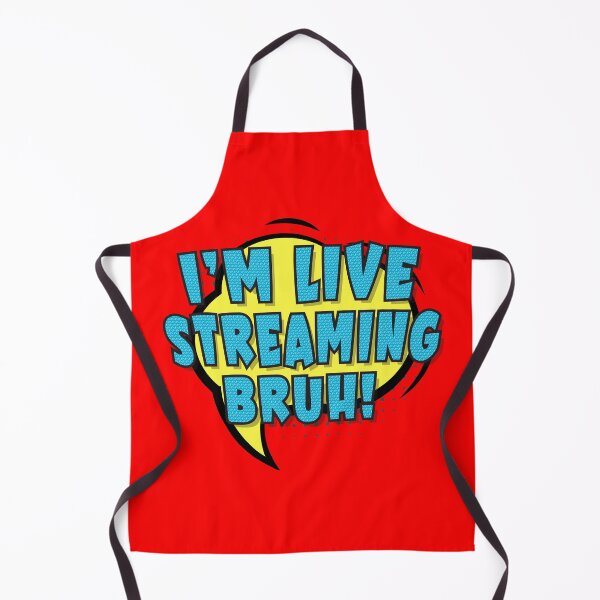 Item preview, I'm Live Streaming Bruh! - Gift for Live streamer designed and sold by TaraGbear.