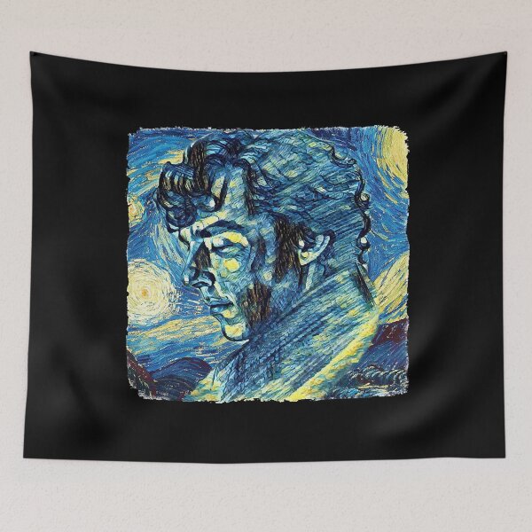 Item preview, Benedict Cumberbatch Van Gogh Style designed and sold by ElenaDenesik.