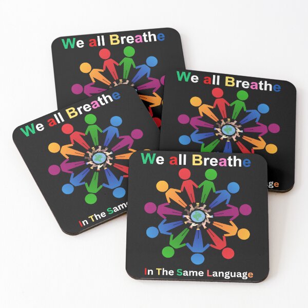 Item preview, WE ALL BREATHE IN THE SAME LANGUAGE designed and sold by Dubione2.