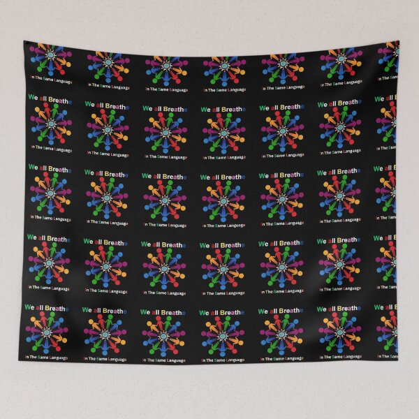 Item preview, WE ALL BREATHE IN THE SAME LANGUAGE designed and sold by Dubione2.