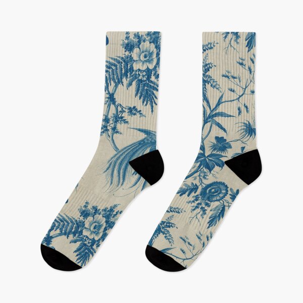 Item preview, Toile de Jouy - Bird Of Paradise designed and sold by SorryFrog.