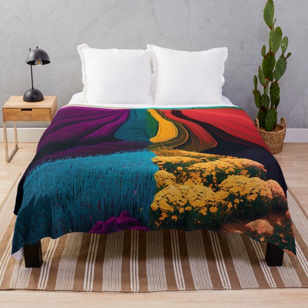 Item preview, colorful landscape designed and sold by Art91design.
