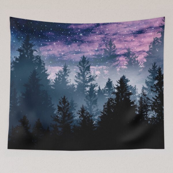 Item preview, Forest Galaxy Dream #1 #wall #decor #art designed and sold by Anita's & Bella's Art.