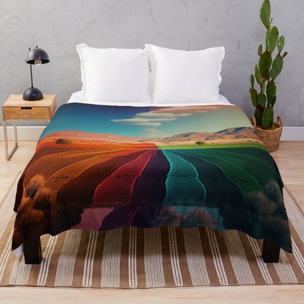 Item preview, colorful landscape designed and sold by Art91design.