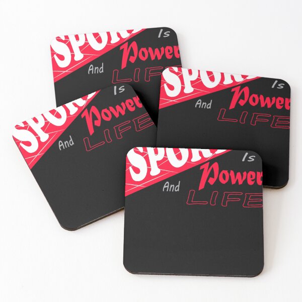 Item preview, SPORT IS POWER AND LIFE designed and sold by BeatriceKling.