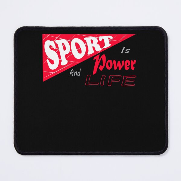 Item preview, SPORT IS POWER AND LIFE designed and sold by BeatriceKling.
