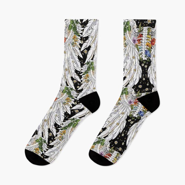 Item preview, Angel Wings with Rob cage Flowers designed and sold by Everpop.