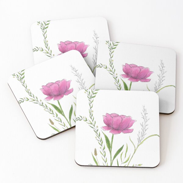 Artikelvorschau, Pinke Blume entworfen und verkauft von MakenahS.