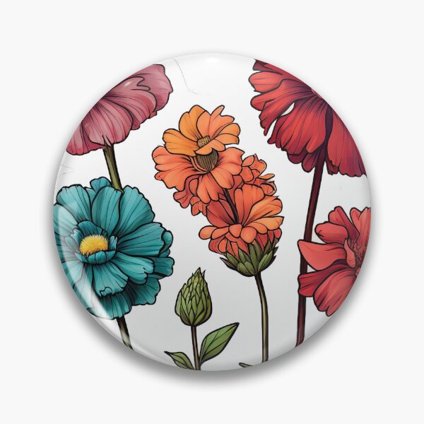 Item preview, Four flowers stand side by side designed and sold by abmkf.