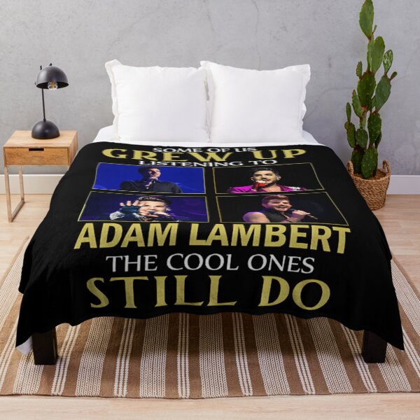 Item preview, GREW UP LISTENING TO ADAM LAMBERT designed and sold by BurnishedAsaSt.