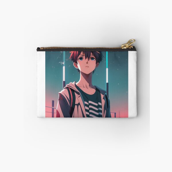 Item preview,  "Innocent Dreams: Anime Boy Gazing at the Sky" designed and sold by AyushAIImage01.